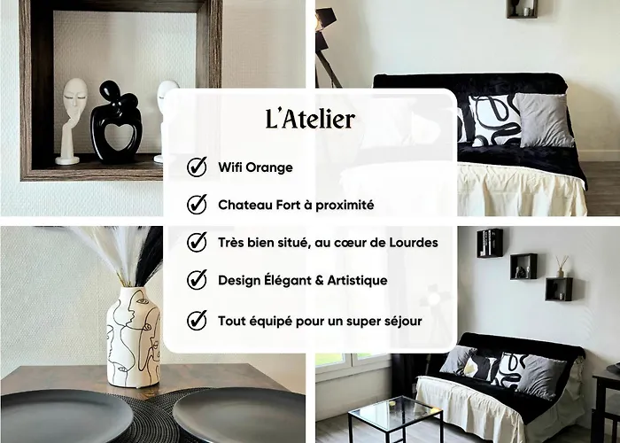 L'atelier-t2 Proche Du Centre-wifi-parking Apartamento *